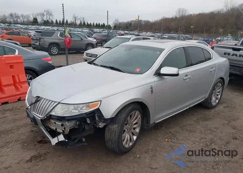 2009 Lincoln Mks from USA, damaged, VIN 1LNHM93RX9G624376